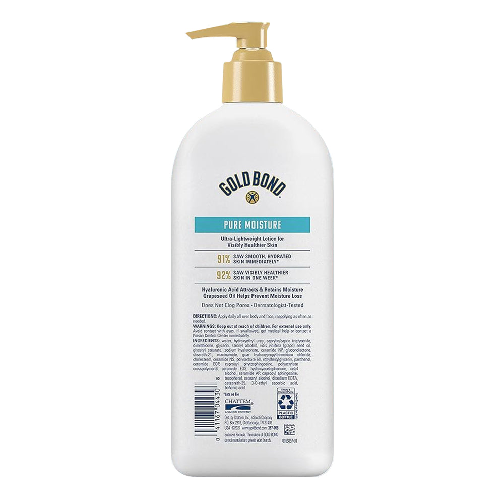 Gold Bond Pure Moisture Daily Body & Face Lotion, 14 Oz.