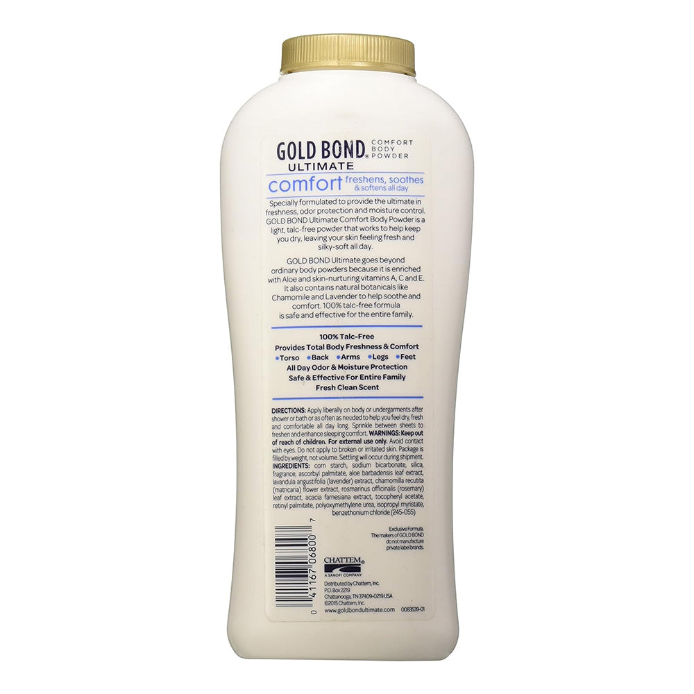 Gold Bond Ultimate Comfort Body Powder 10 Oz