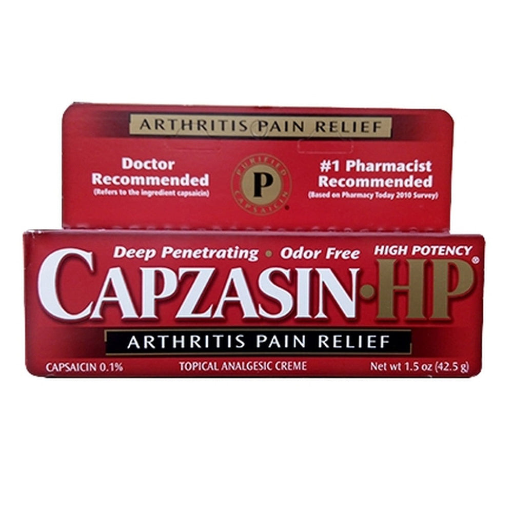 Capzasin - Hp Arthritis Pain Relief Cream, High Potency Formula - 1.5 Oz