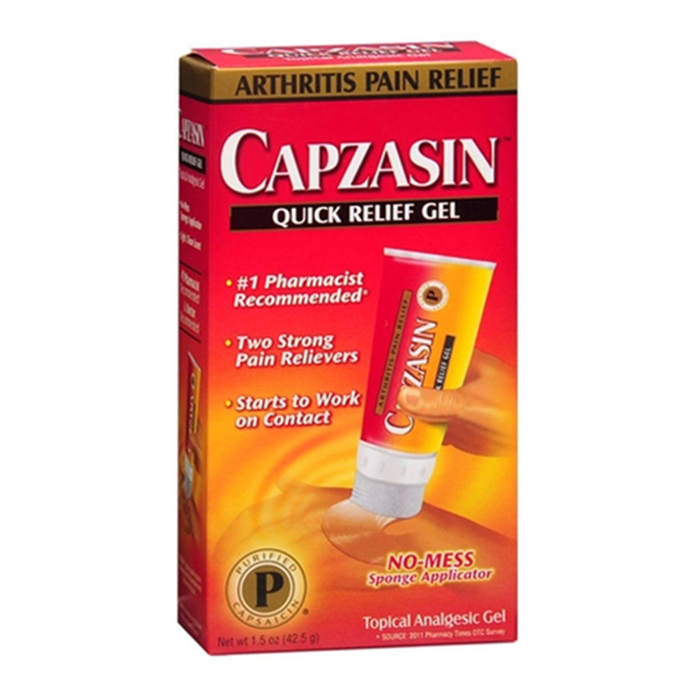 Capzasin Quick Relief Deep Penetrating Pain Relief Gel - 1.5 Oz