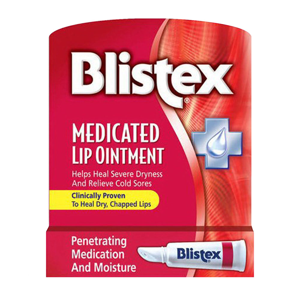 Blistex Medicated Lip Ointment Tube, 0.21 Oz