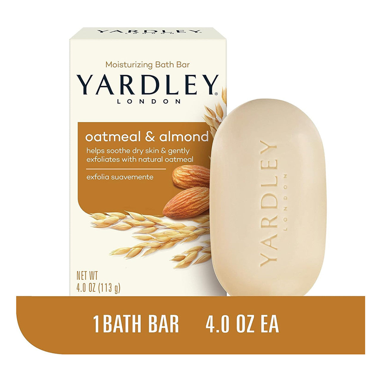Yardley London Moisturizing Soap, 4.25 oz