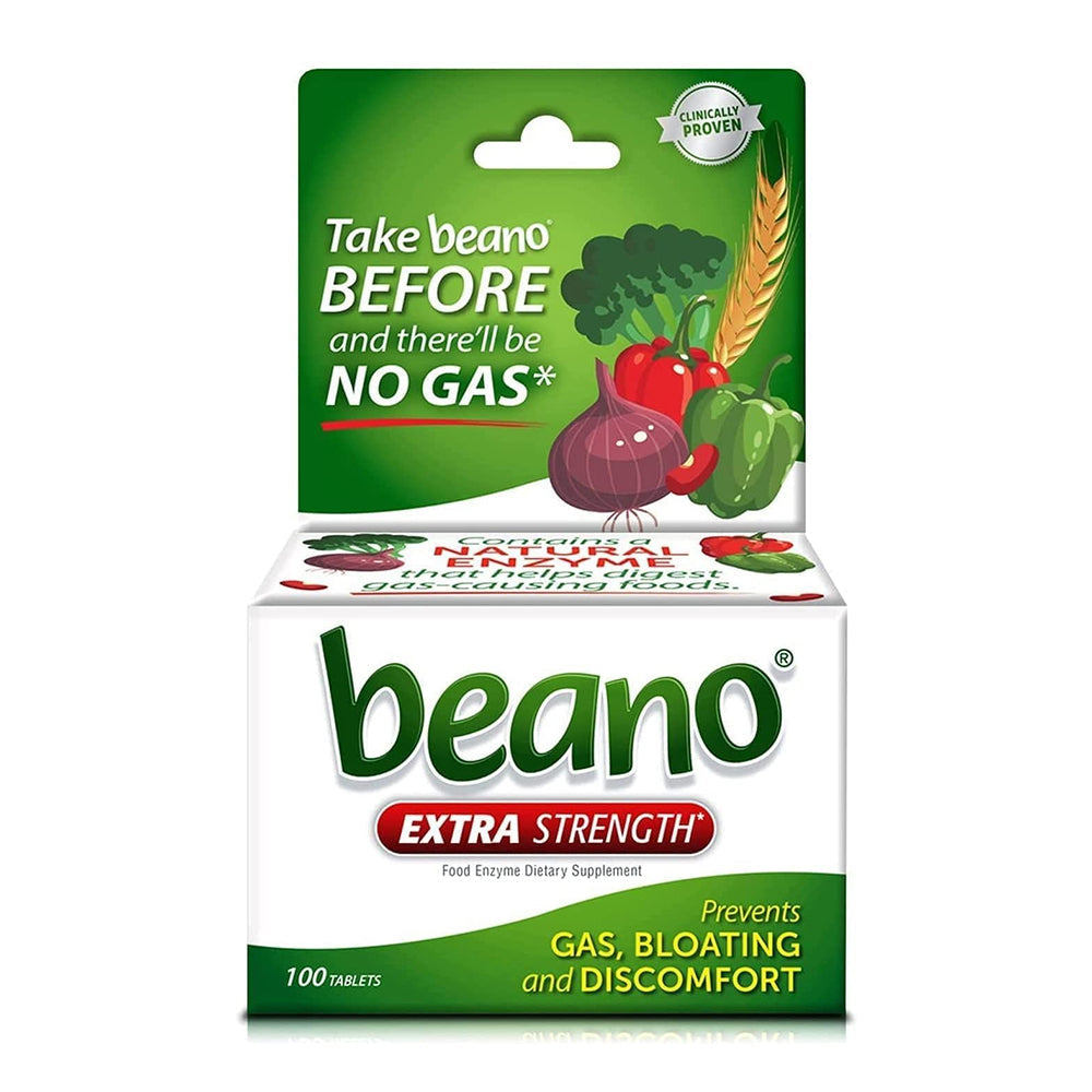 Beano Ultra 800, Gas Prevention And Digestive Enzyme Supplement, 100 Count