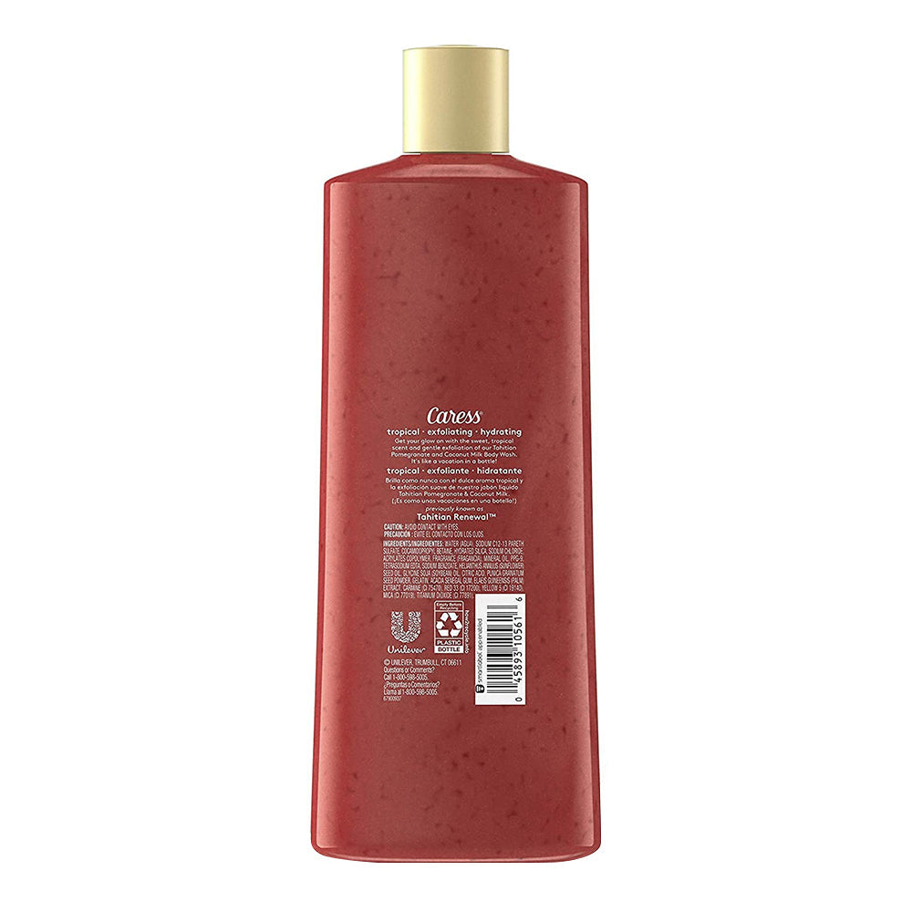 Caress Exfoliating Body Wash - 18 Oz