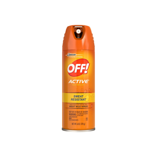 Off! Active Insect Repellent, Sweat Resistant 6 Oz
