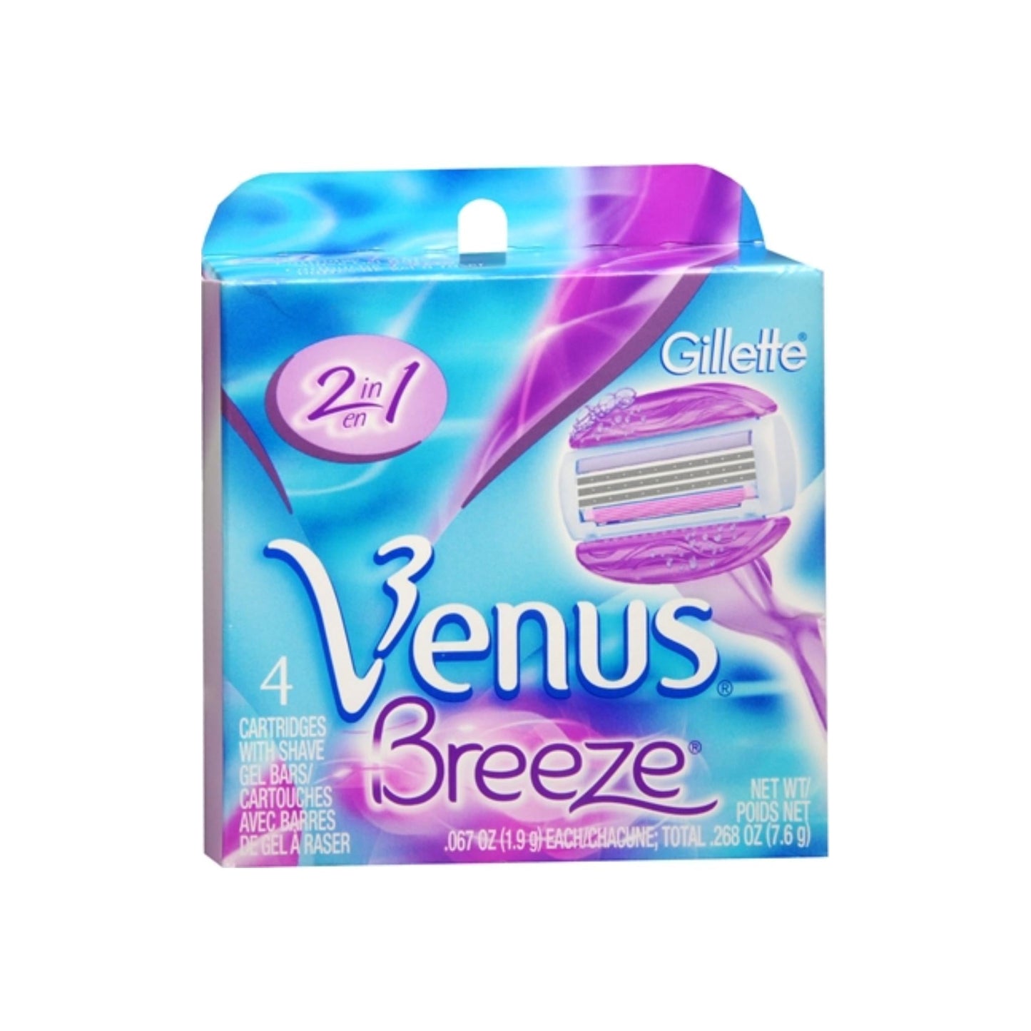 Gillette Venus Breeze Cartridges 4 Each