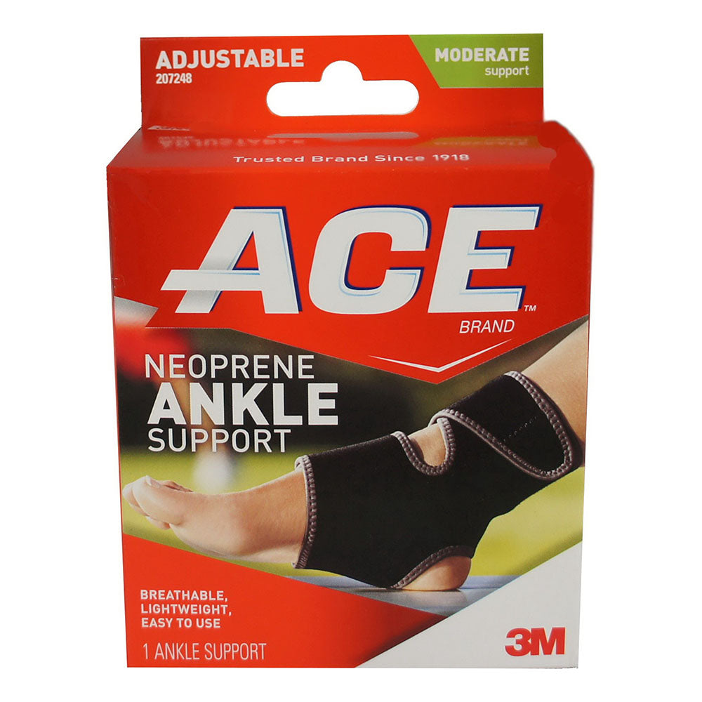 Ace Neoprene Ankle Brace Size 1Ct Ace Neoprene Ankle Brace