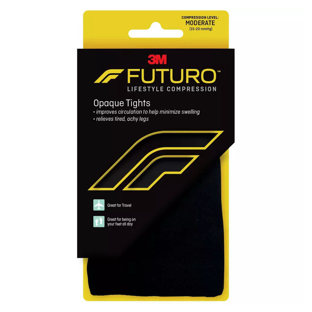 Futuro Opaque Tights For Women, Moderate Compression,15-20 Mm/Hg