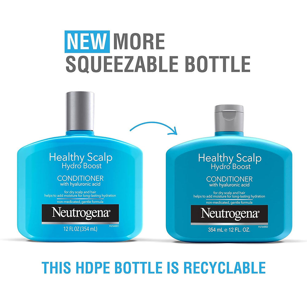 Neutrogena Moisturizing Healthy Scalp Hydro Boost Conditioner For Dry Hair And Scalp, 12Fl,Oz