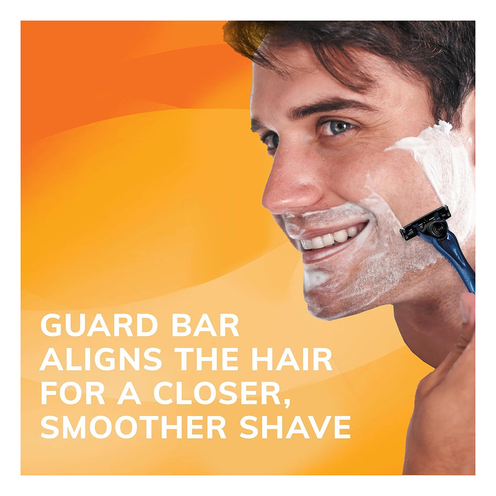 Bic Comfort 3 Hybrid Mens Disposable Razors, 6 Ea