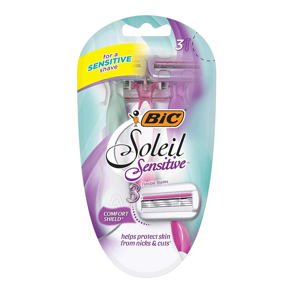 Bic Soleil Glow Razors - 3 Ct