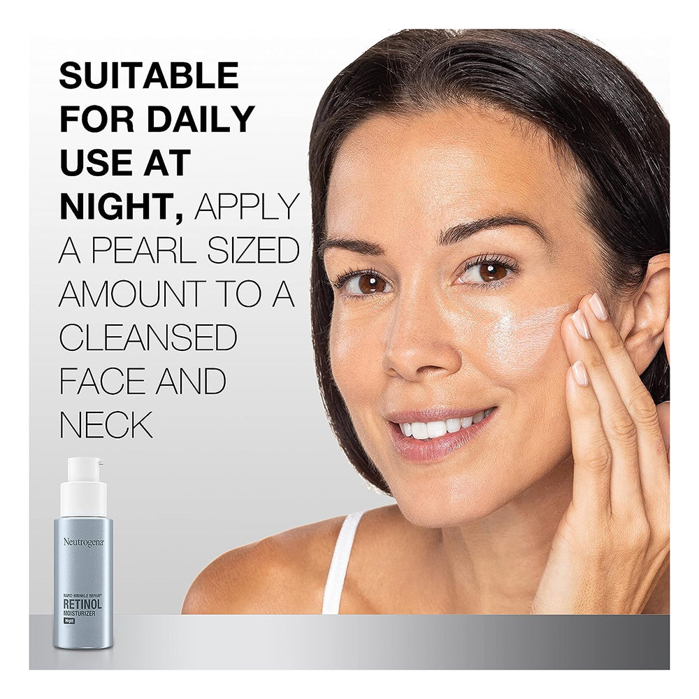 Neutrogena Rapid Wrinkle Repair Moisturizer Night 1 Oz