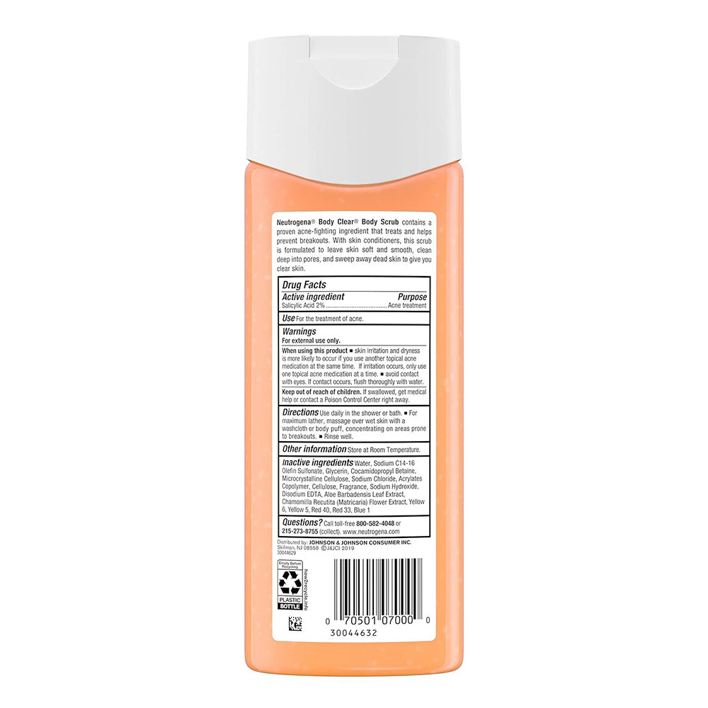 Neutrogena Body Clear Body Scrub 8.50 Oz