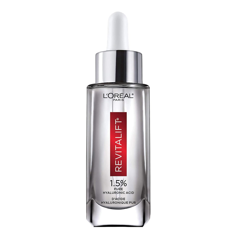 L'Oreal Paris Revitalift Derm Intensives Hyaluronic Acid Face Serum, 1 Fl Oz