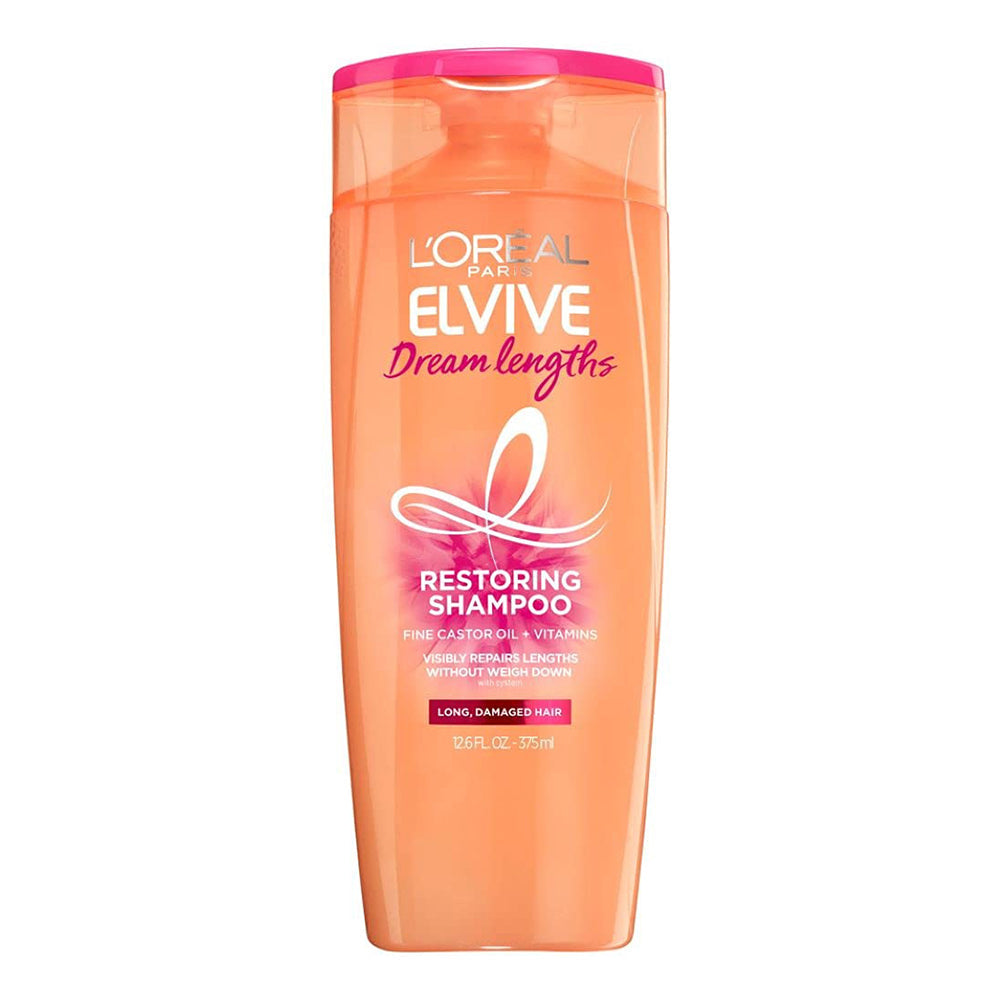 Loreal Paris Elvive Restoring Shampoo With Castor Oil - 12.6 Fl Oz