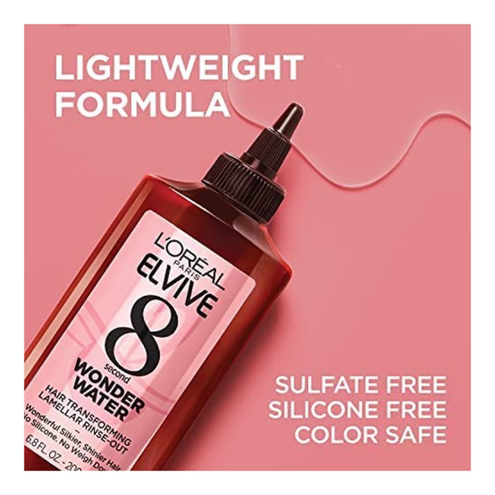 Loreal Paris Elvive 8 Second Wonder Water Rinse Out Lamellar Hair Treatment - 6.8 Fl Oz