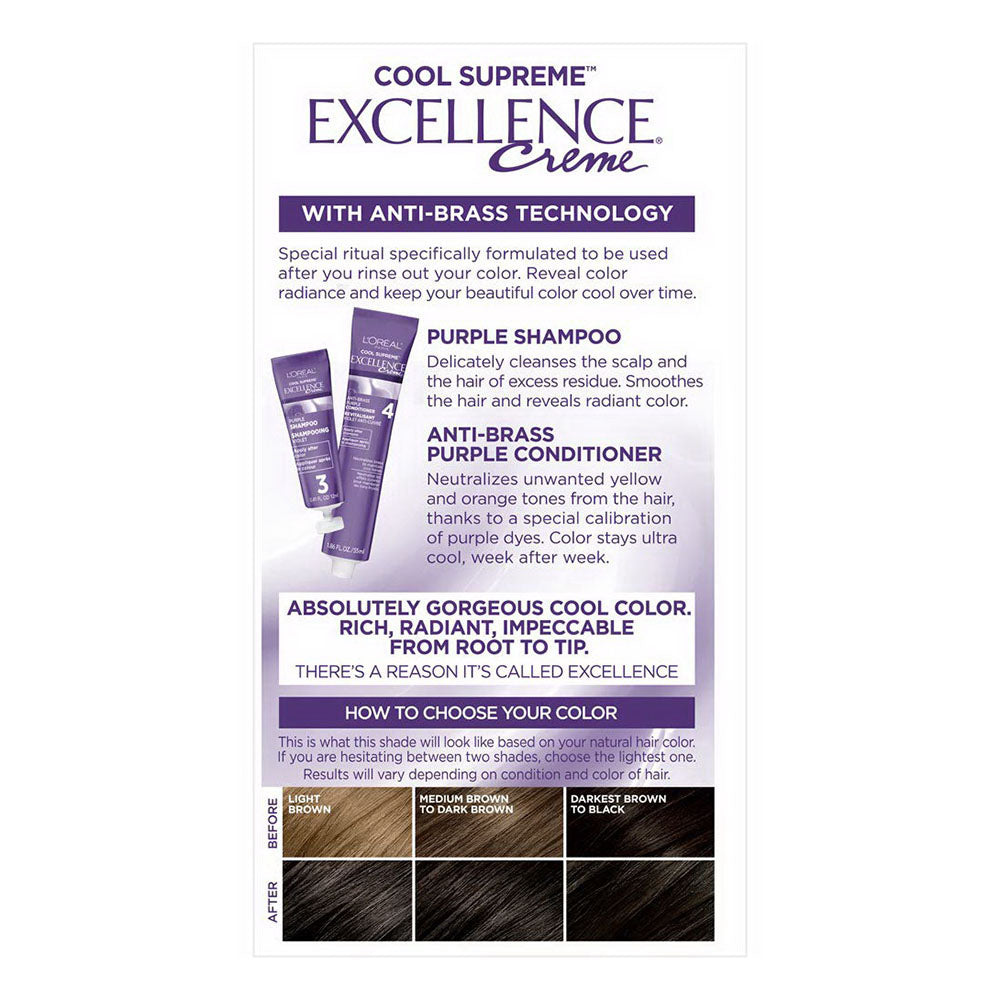L'Oreal Paris Cool Supreme Permanent Hair Color, 1Ct