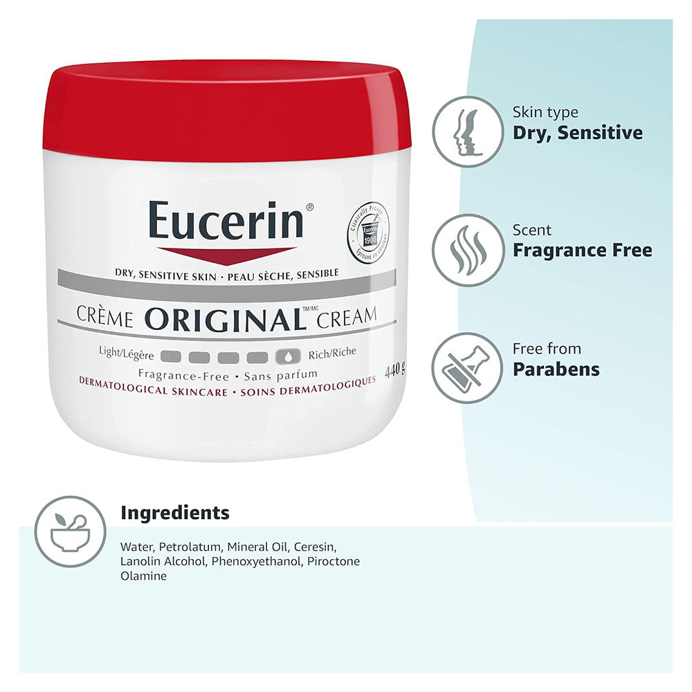 Eucerin Original Moisturizing Creme - 16 Oz