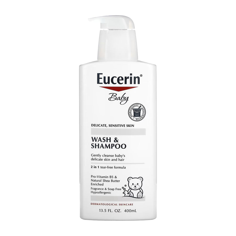 Eucerin Baby Shampoo & Body Wash - 13.5 Oz