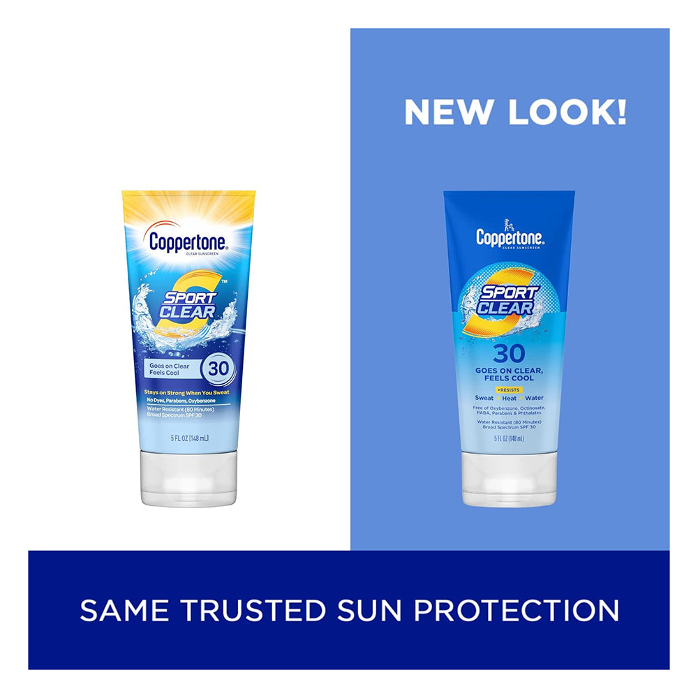Coppertone Sport Clear Spf 30 Sunscreen - 5 Oz