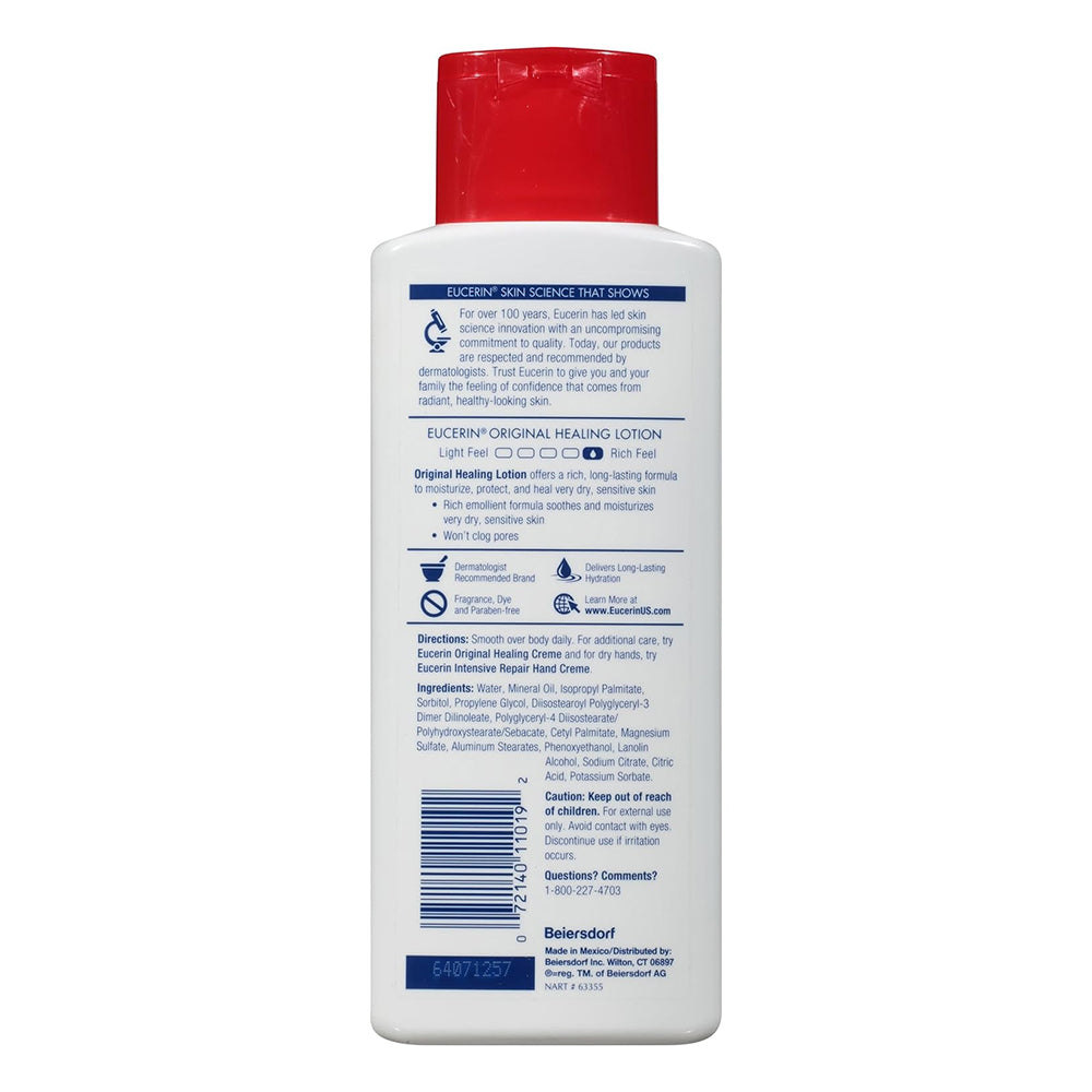 Eucerin Original Healing Lotion 8.4 Oz