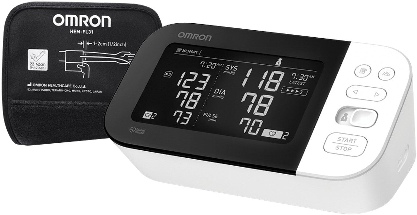 Omron 10 Series Upper Arm Blood Pressure Monitor With Bluetooth 1 Ea
