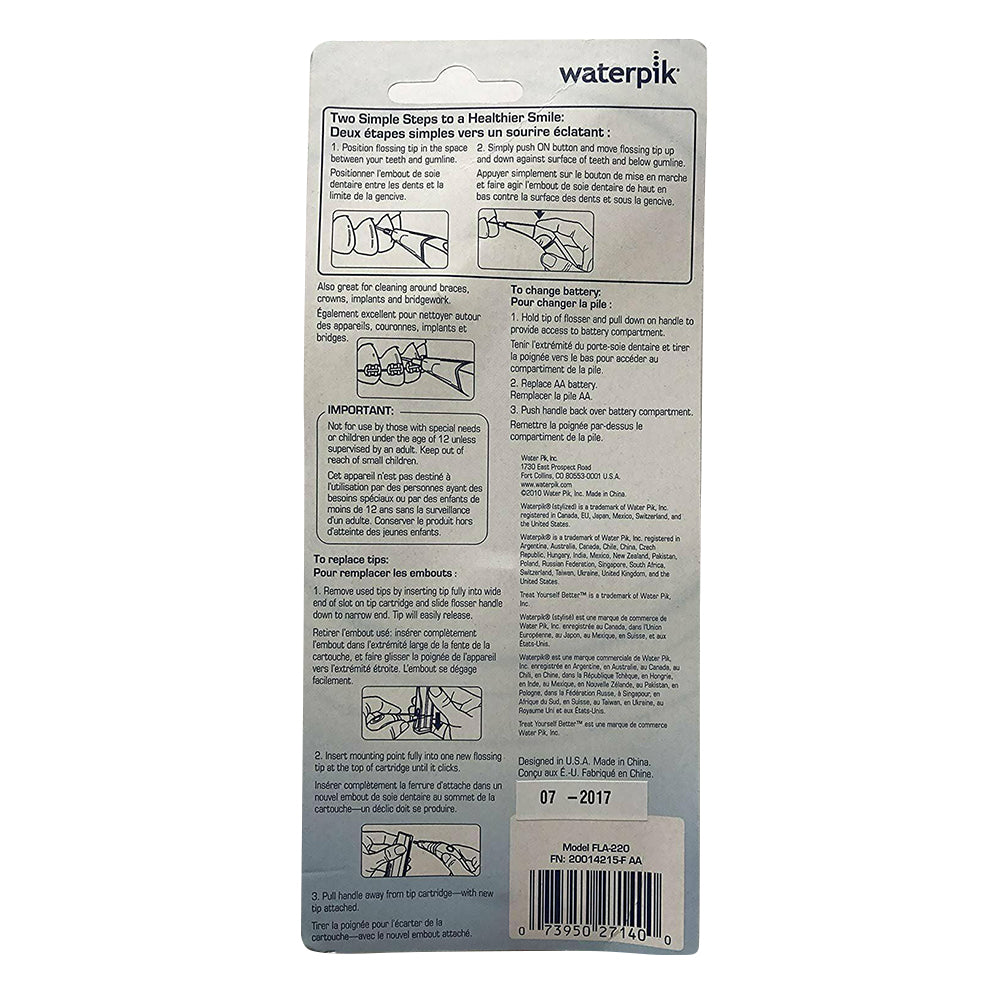 Waterpik Power Flosser Fla-220 1 Each