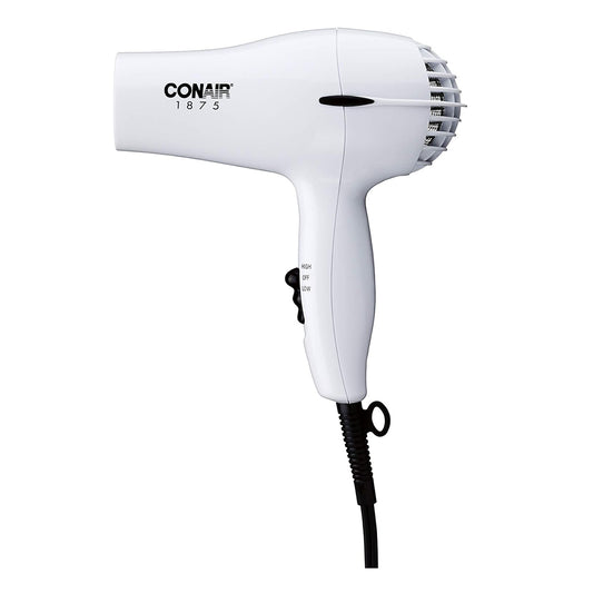 Conair 1875 Watt Mid-Size Styler Hair Dryer, White 1 Ea