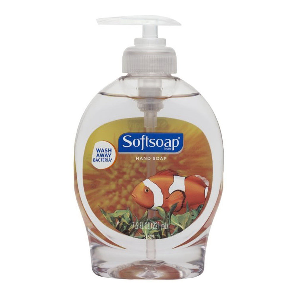 Soft Soap Anti-Bacterial Hand Soap, Aquarium - 7.5 Oz