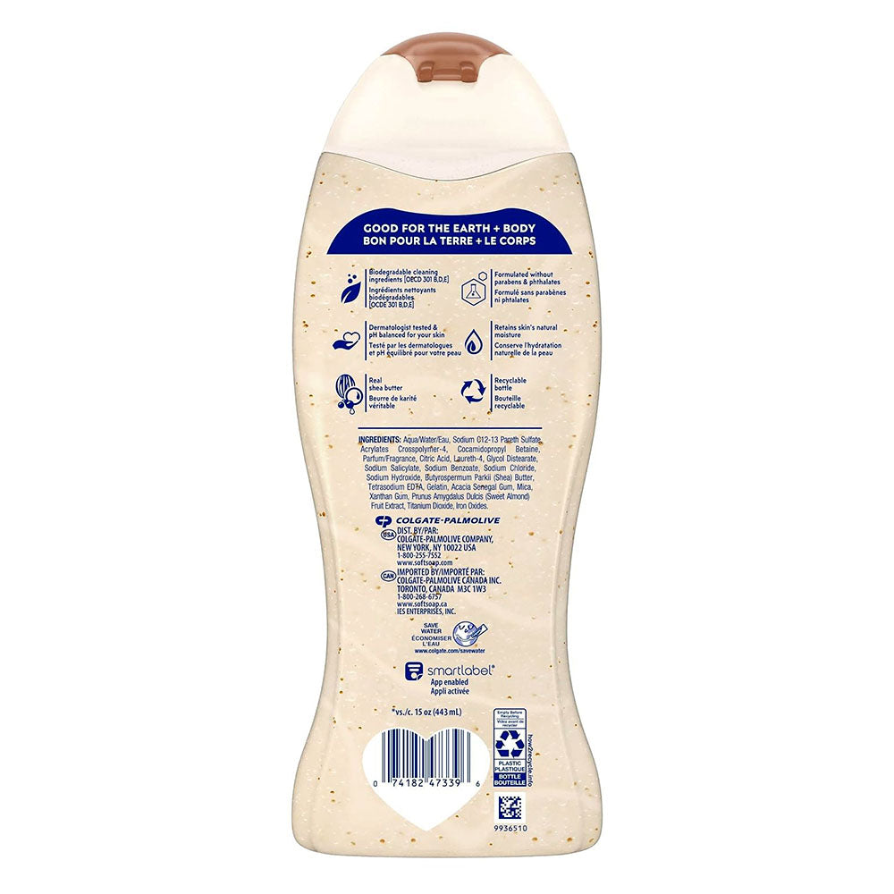 Softsoap Moisturizing Body Wash, Shea & Almond Oil - 20 Fluid Ounce