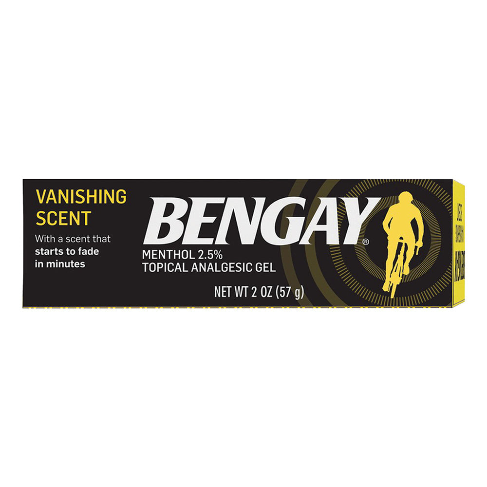 Bengay Vanishing Scent Non-Greasy Pain Relief Gel - 2.0 Oz
