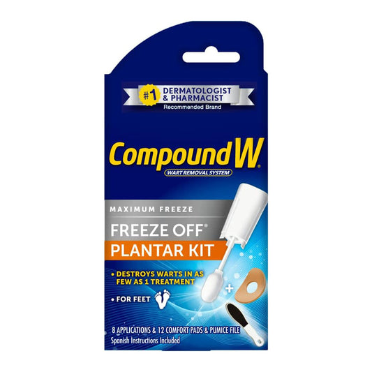 Compound W Freeze Off Plantar Wart Remover Kit, 8 Applications