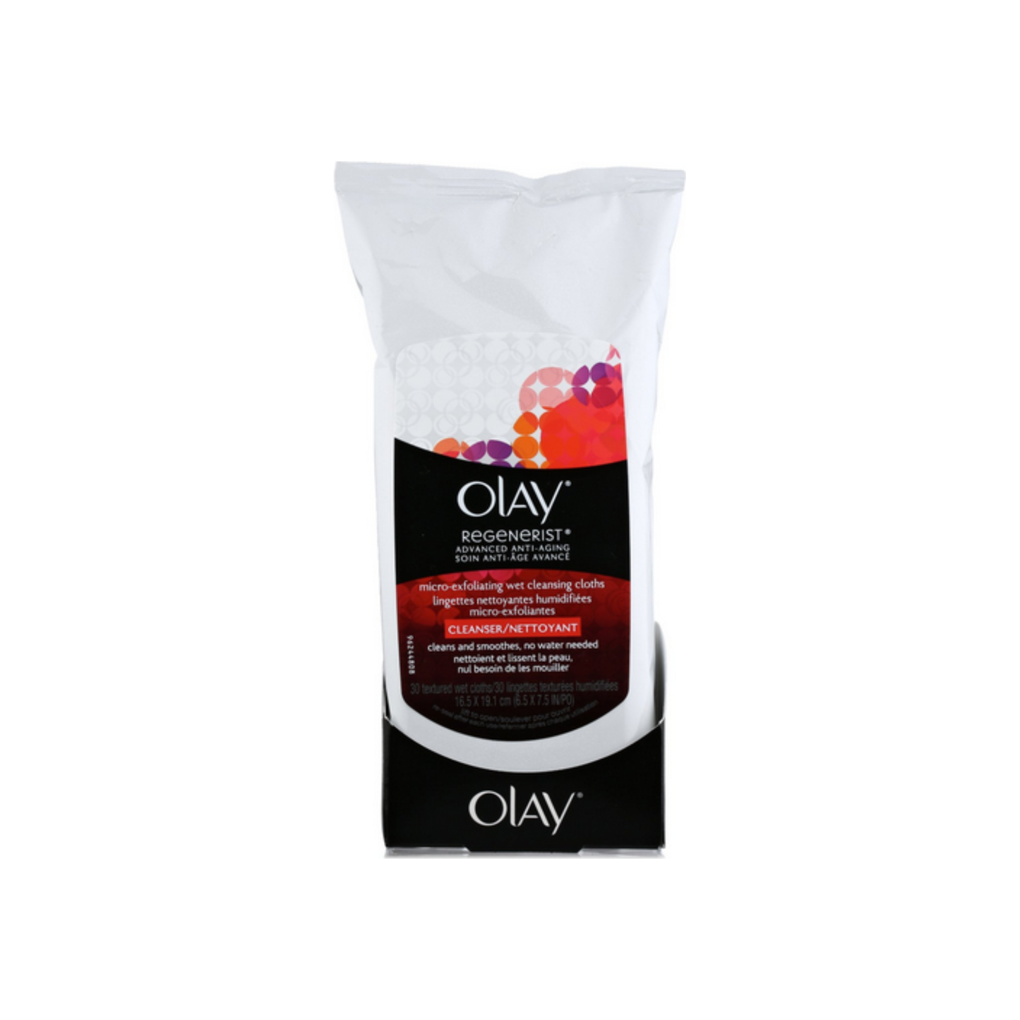 Olay Regenerist Advanced Anti-Aging Micro-Exfoliating Cleansing Cloths 30 Each