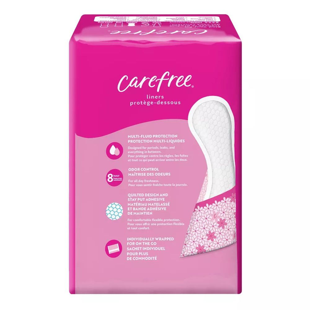 Carefree Acti-Fresh Daily Liners, Regular, Unscented, 54 Ct