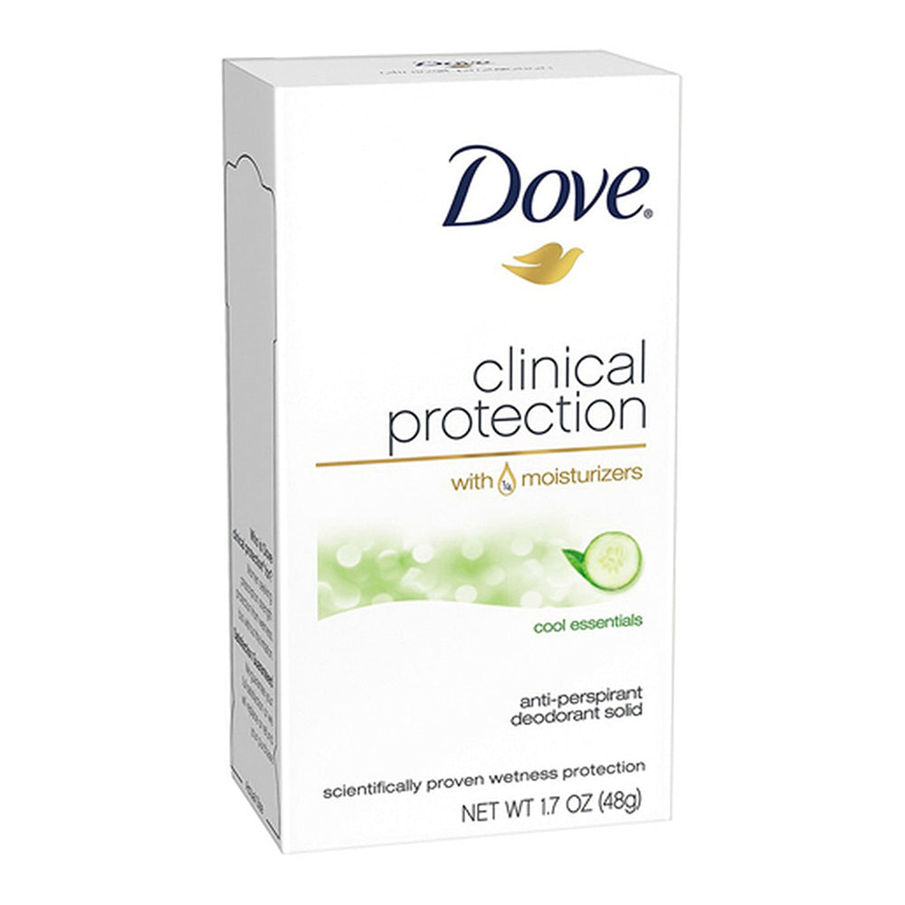 Dove Clinical Protection Anti-Perspirant Deodorant Solid 1.7 Ounce