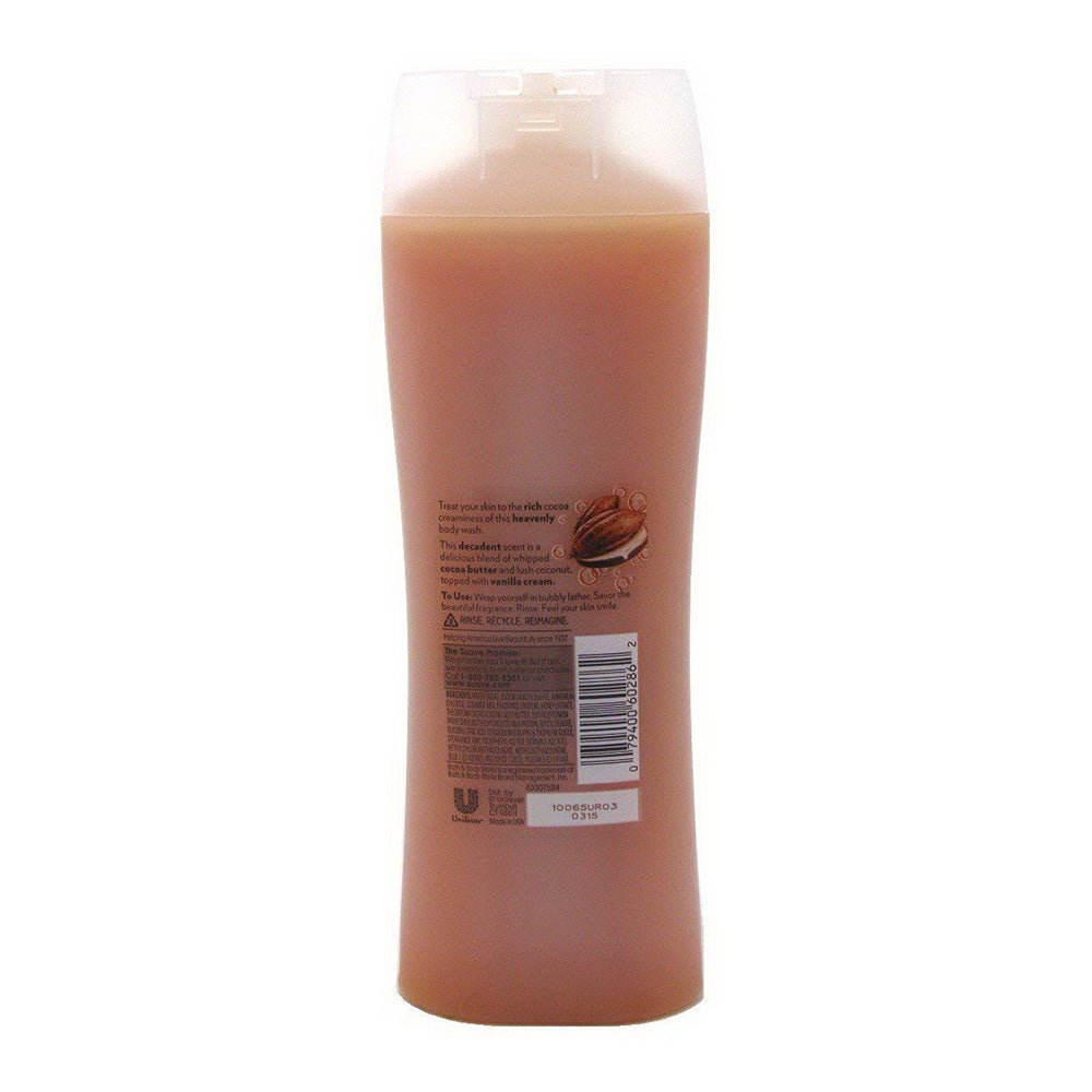 Suave Skin Therapy Body Wash, Cocoa And Shea Butter - 12 Oz