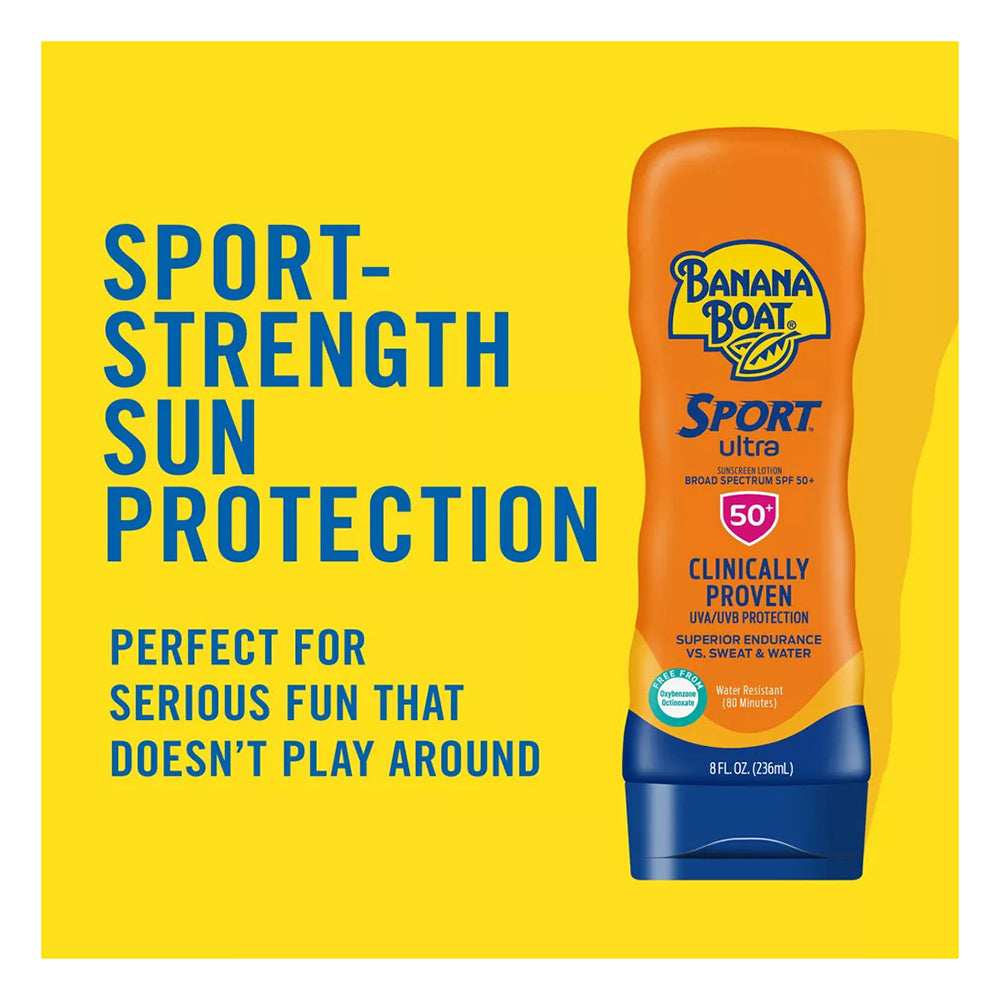 Banana Boat Sport Ultra Sunscreen, Spf 50 - 8 Oz