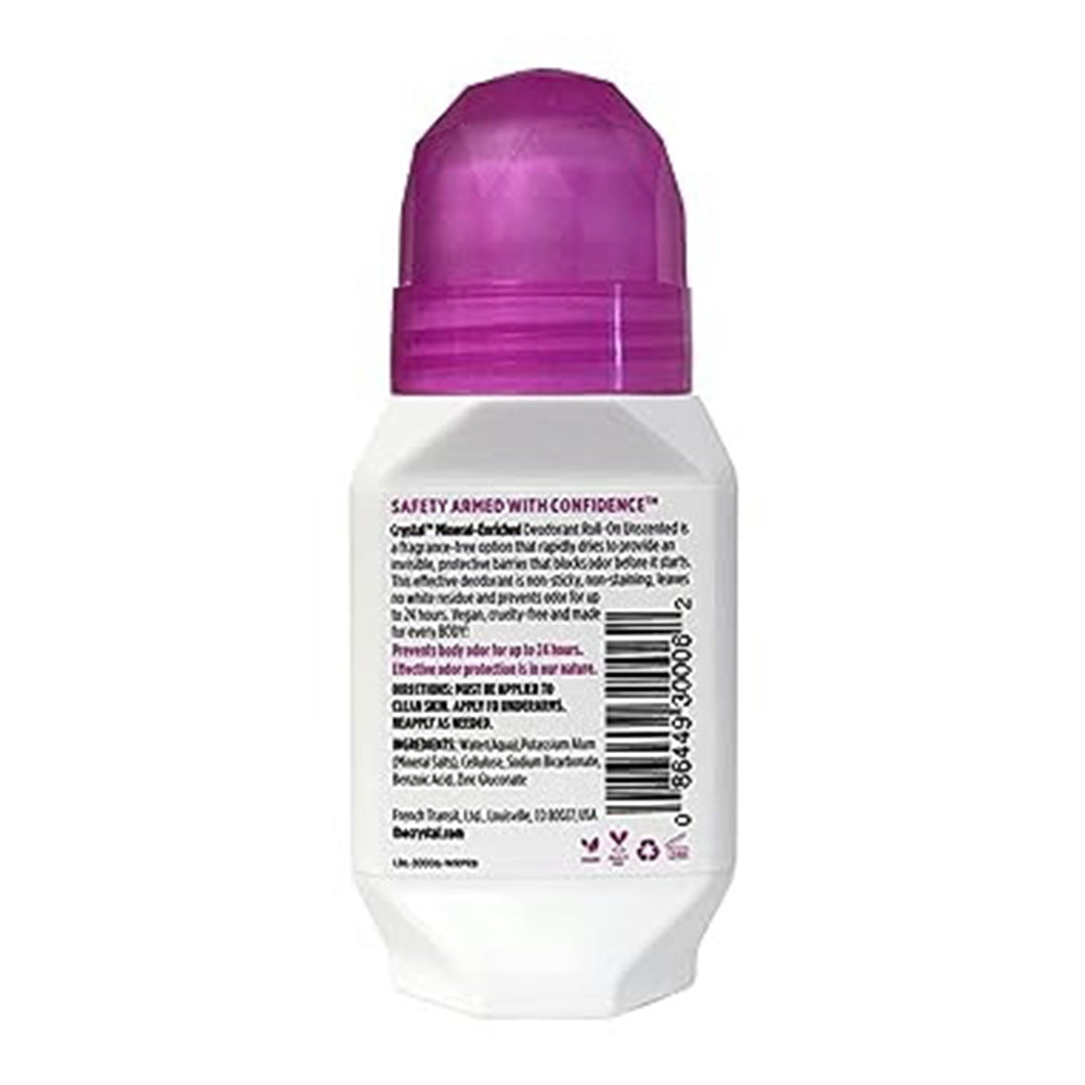 Crystal Roll-On Body Deodorant - 2.25 Oz