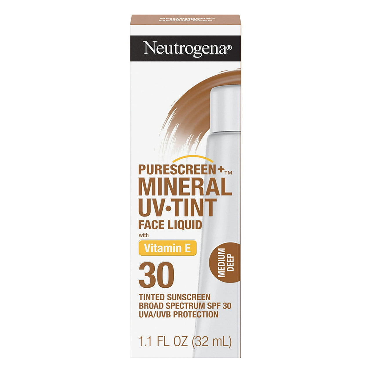 Neutrogena Purescreen Mineral Uv Tinted Face Sunscreen Spf 30 - 1.1 oz