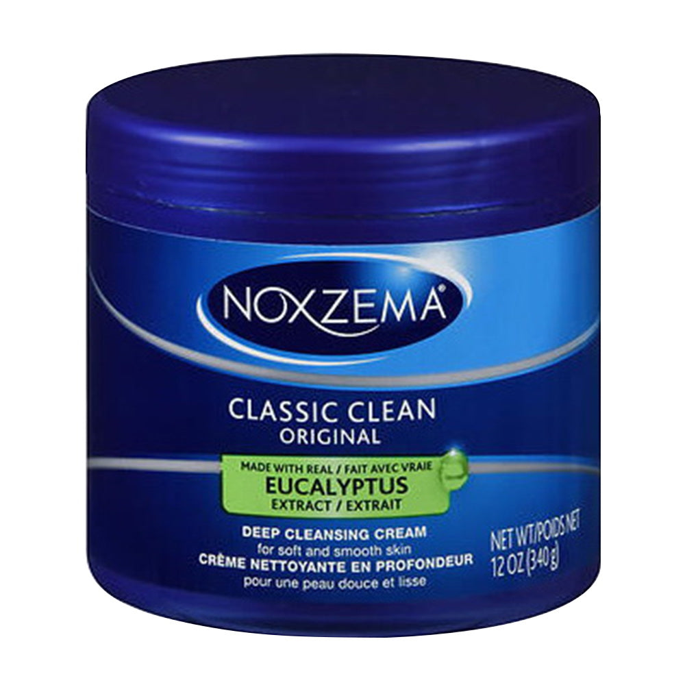 Noxzema Deep Cleansing Cream With Eucalyptus Oil, The Original - 12 Oz