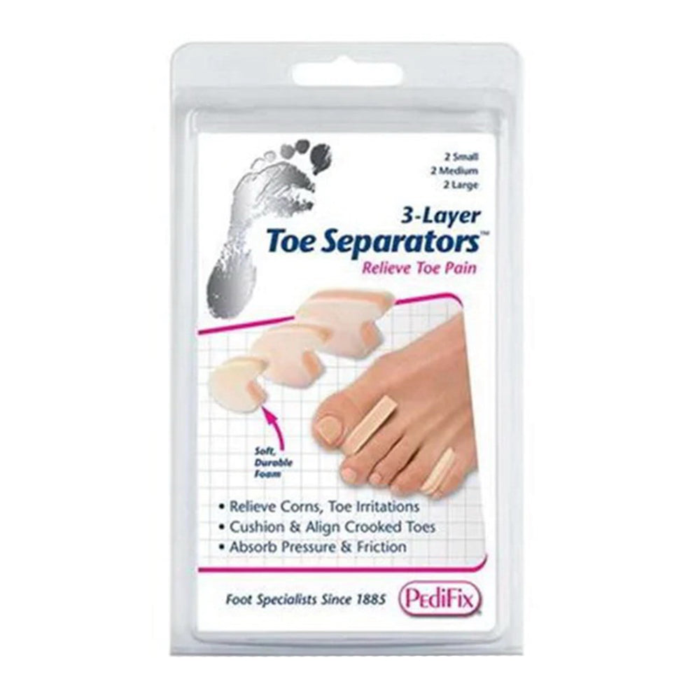 Pedifix 3-Layer Toe Separators Medium 6