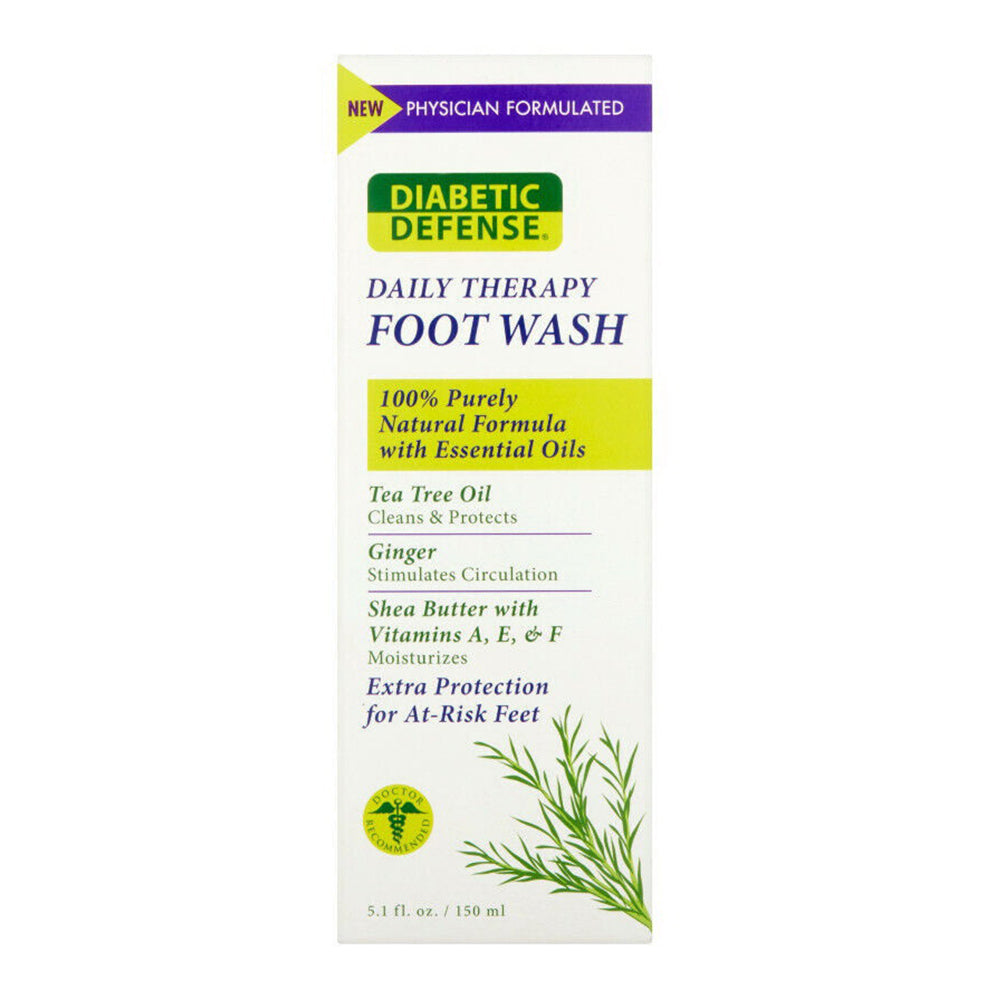 Pedifix Diabetic Defense Daily Therapy Foot Wash, 5.1Oz