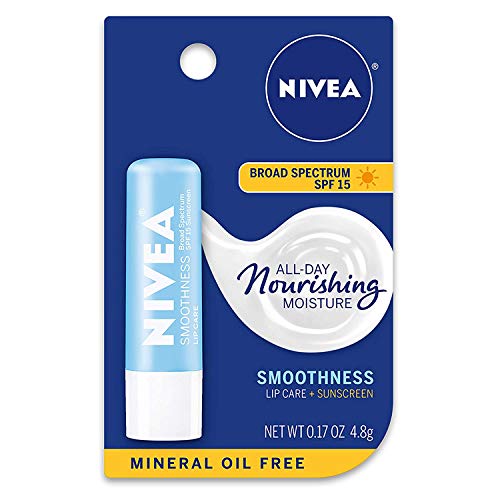 Nivea A Kiss Of Smoothness Hydrating Lip Care Spf 15-0.17 Oz