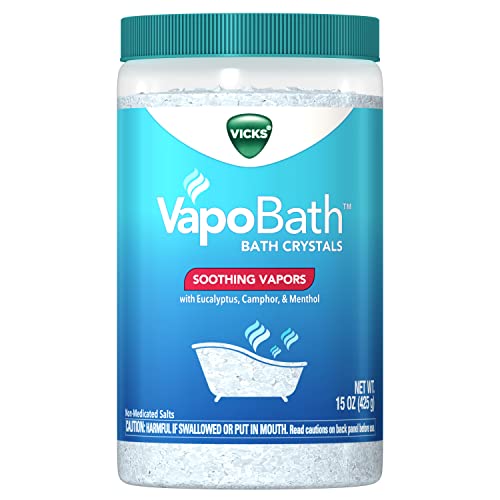 Vicks Vapobath, Bath Crystals, 15 Oz