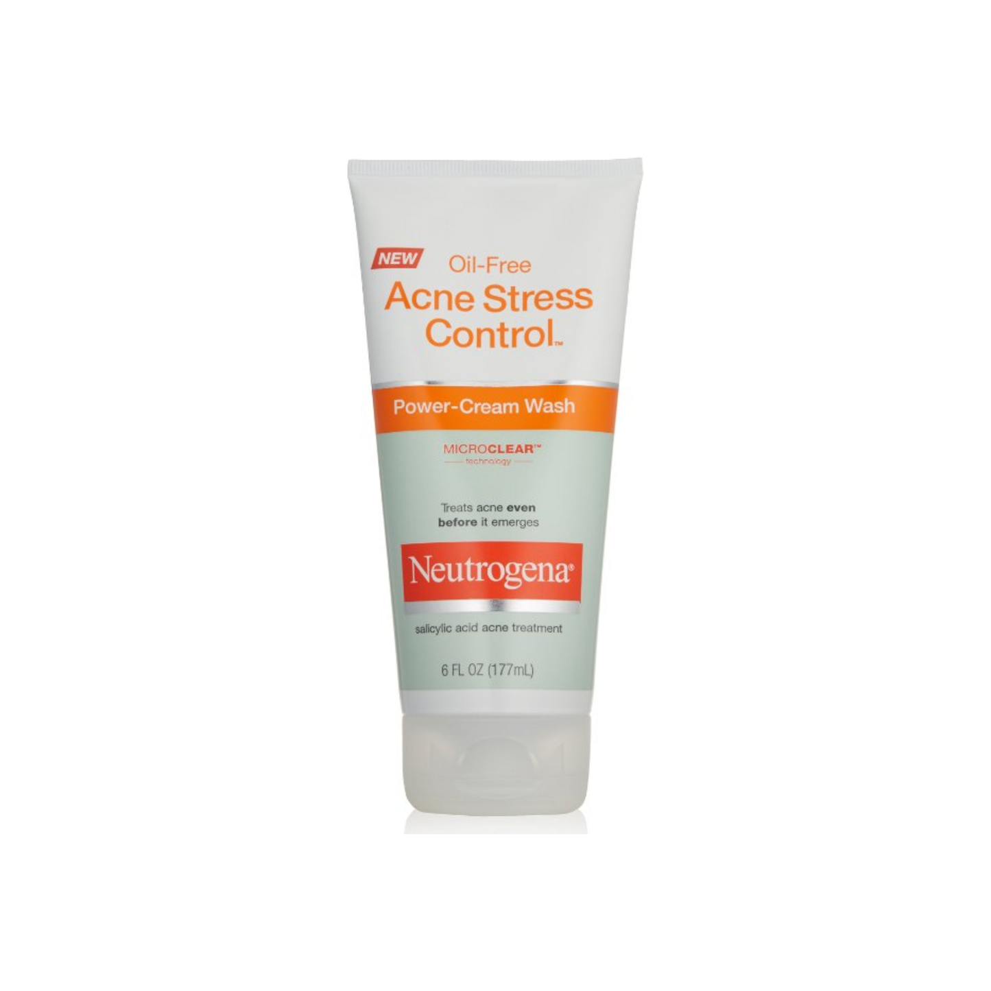 Neutrogena Acne Stress Control Oil-Free Power-Cream Wash 6 Oz