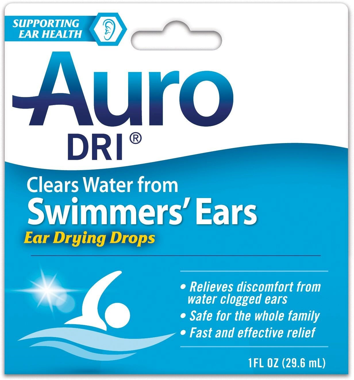 Auro-Dri Ear Water-Drying Aid 1 Oz