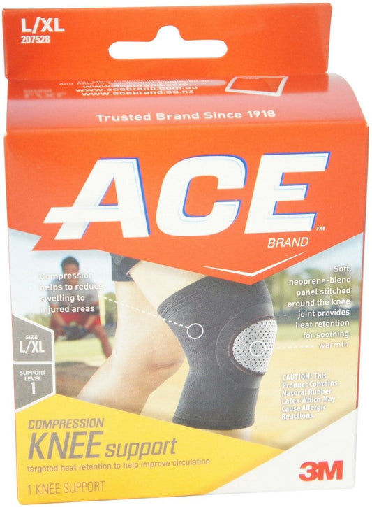 Ace Knee Compression Support L/XL - 1 Ea