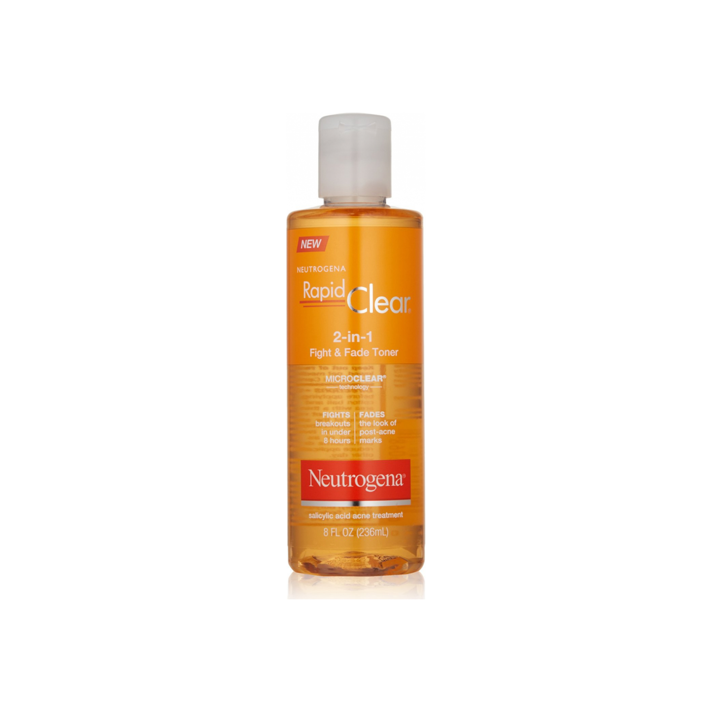 Neutrogena Rapid Clear 2-In-1 Fight & Fade Toner 8 Oz