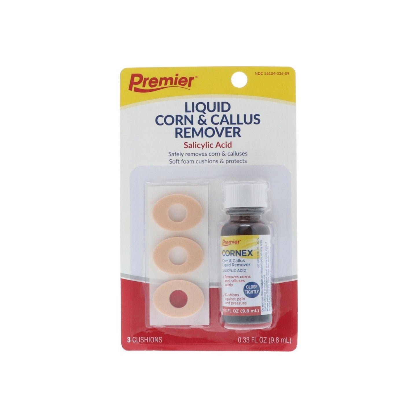 Premier Cornex Corn And Callus Remover Liquid 0.5 Oz