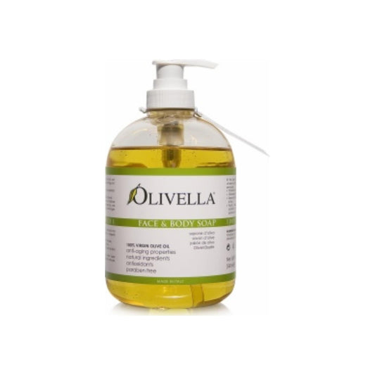 Olivella Virgin Olive Oil Face And Body Liquid Soap